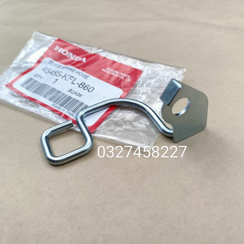Pass khung kẹp dây dầu, chữ C xe WAVE Thái 110, FUTURE 1 zin Honda