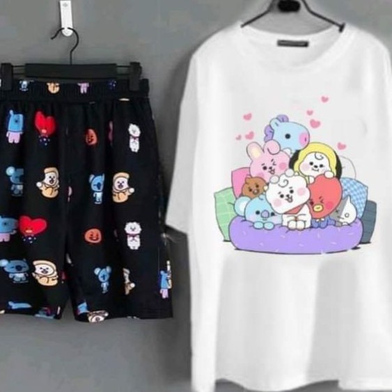 Quần Áo BT21 🎁 FREESHIP 🎁 Giảm Ngay 10k Khi Nhập [ AO BTS ] - Áo BTS In Theo Yêu Cầu Có Size giá rẻ