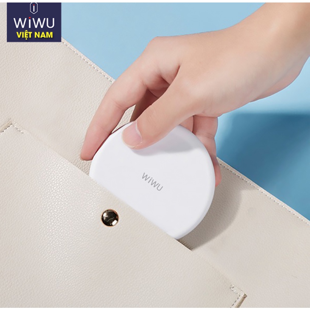 Bộ sạc cáp đa năng,  đầu chuyển kiêm giá đỡ điện thoại WIWU S02 6 in 1 tiện lợi đi du lịch dành cho các loại điện thoại