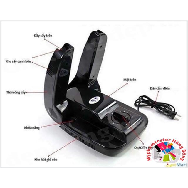 Máy sấy giầy khử mùi hôi