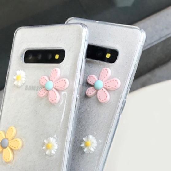 ❤ Cửa hàng trực tuyến ❤ Ốp điện thoại hình hoa 3D cho iPhone Oppo Vivo Xiaomi Samsung Huawei Realme V19 A31 A52 A92 Reno 2