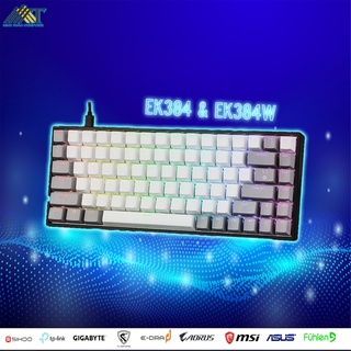Bàn Phím Cơ E-Dra EK384 Đèn Led RGB (HUANO Switch) - BH 2 Năm Chính Hãng
