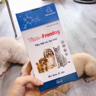 Thuốc diệt ve, rận, bọ chét ở chó mèo