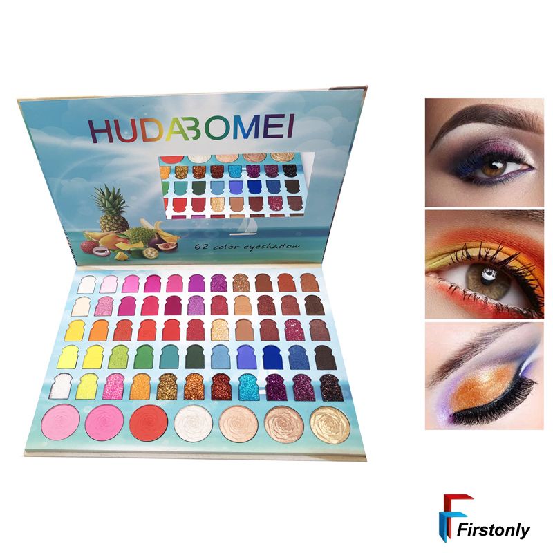 Bảng phấn mắt 62 màu sắc long lanh quyến rũ

