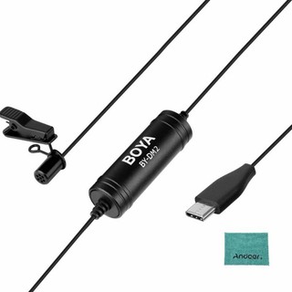 Micro thu âm cài áo Boya BY-DM2 Cổng Type C (FB242)