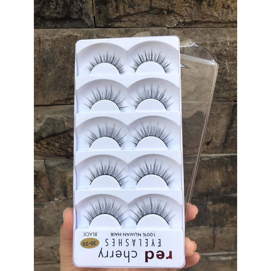 Mi giả Redcherry 5 cặp cao cấp