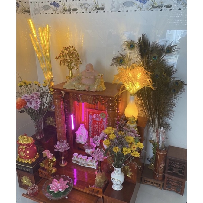 ✨ ĐÈN BÌNH BÔNG LÚA - ĐÈN LED TRANG TRÍ