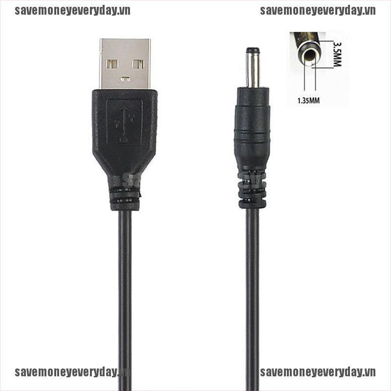 Cáp nguồn chuyển đổi đầu cắm USB sang 2.5 3.5 4.0 5.5mm 5V DC | BigBuy360 - bigbuy360.vn