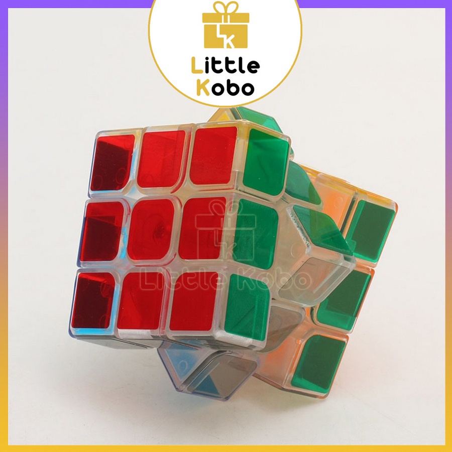 Rubik 3x3 Trong Suốt Z-Cube Transparent Cube Rubic 3 Tầng Đồ Chơi Trí Tuệ