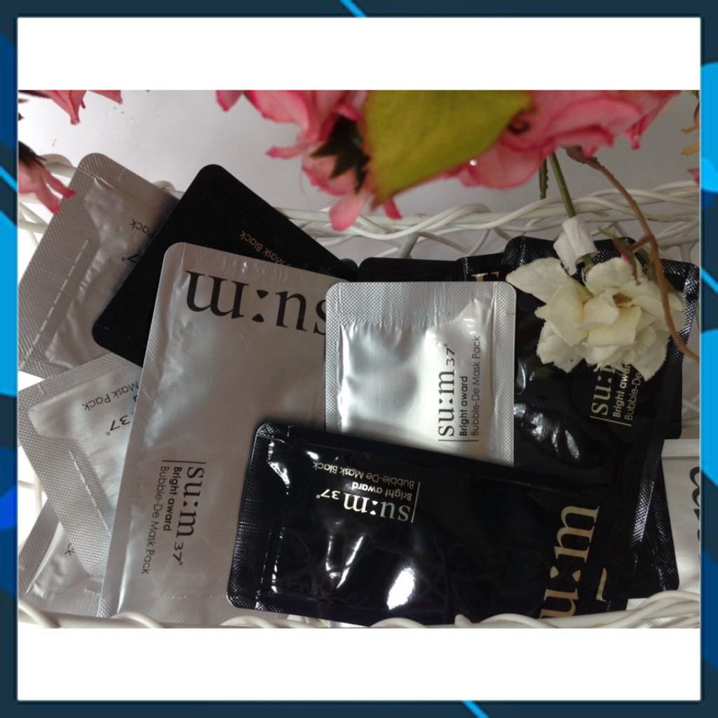 [SALE63]  Sample mặt nạ sủi bọt thải độc SUM:37