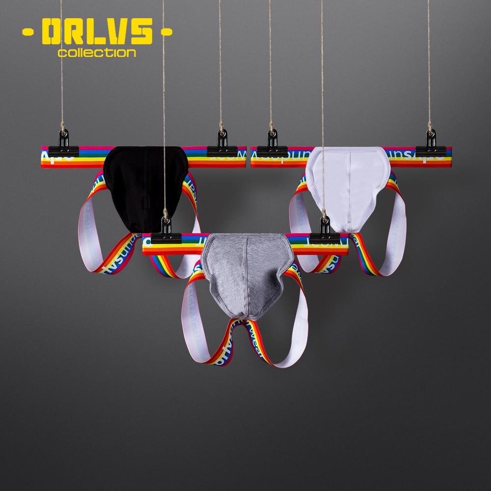 Quần lót ORLVS or505 bằng cotton mềm mại thoáng khí 3 màu sắc thời trang gợi cảm cho nam