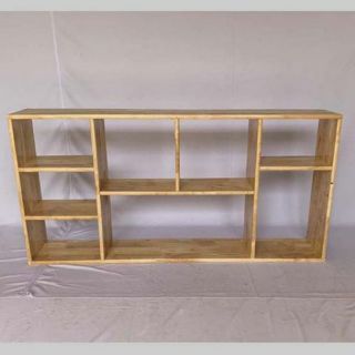 Kệ sách gỗ treo tường 1m2