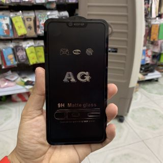 Kính cường lực nhám Oppo A3S, A1K, F9, F11, F11Pro Full keo màn hình