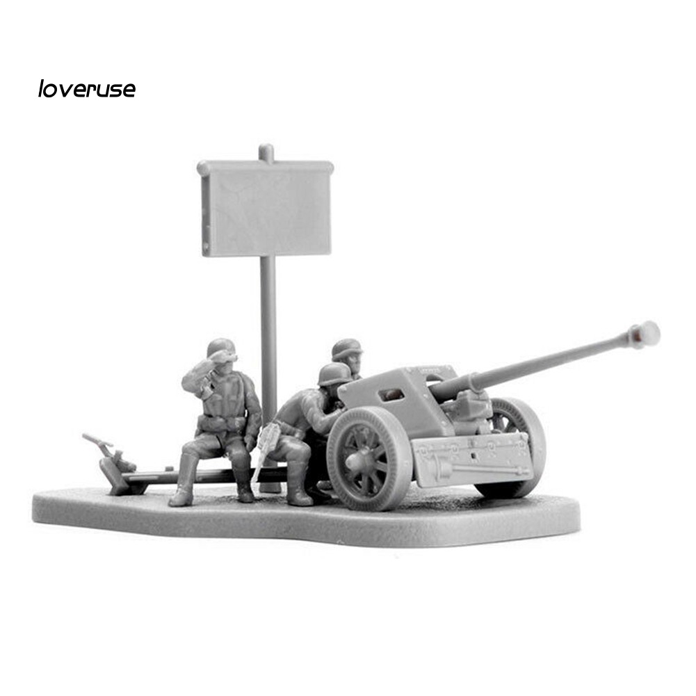 Mô Hình Lắp Ráp Xe Tăng Pak40 M30 3d Tỉ Lệ 1/72