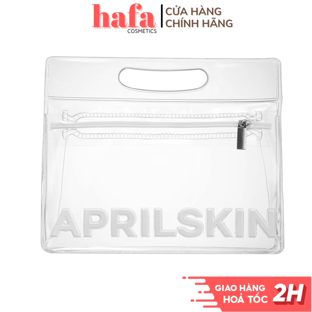 Túi đựng mỹ phẩm mini Aprilskin (15x16x3.1cm)