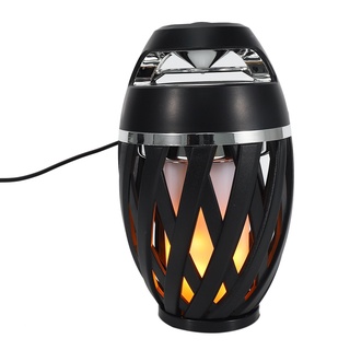 Loa bluetooth không dây có đèn LED hình ngọn lửa