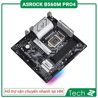 Mainboard ASROCK B560M PRO4 (Intel B560, Socket 1200, m-ATX, 4 khe Ram DDR4)