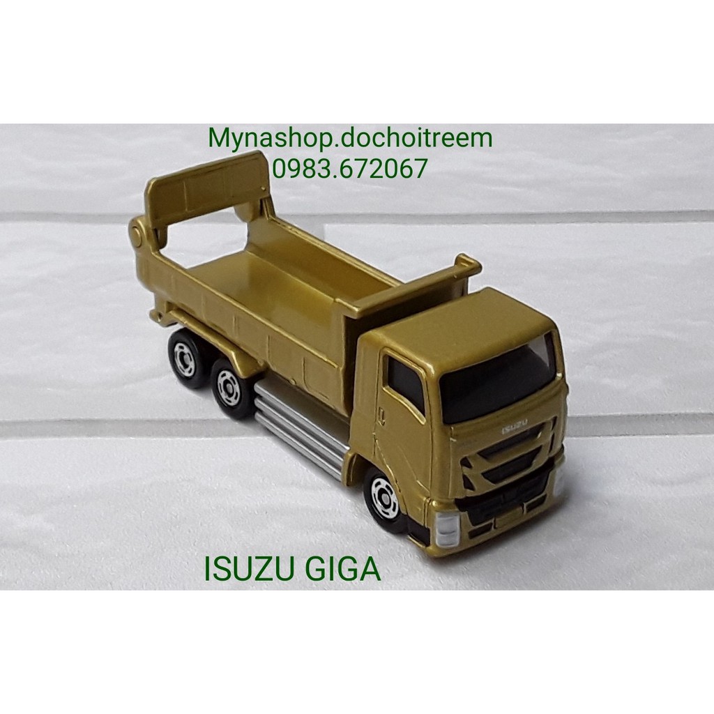 Xe mô hình tĩnh tomica không hộp - Isuzu Giga