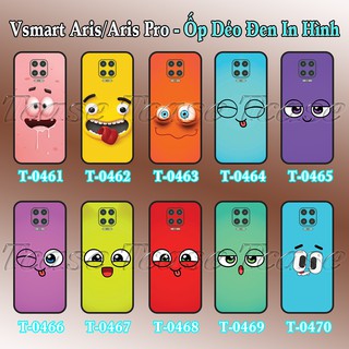 Ốp lưng Vsmart Aris/ Aris Pro dẻo đen in hình My Boo hài hước