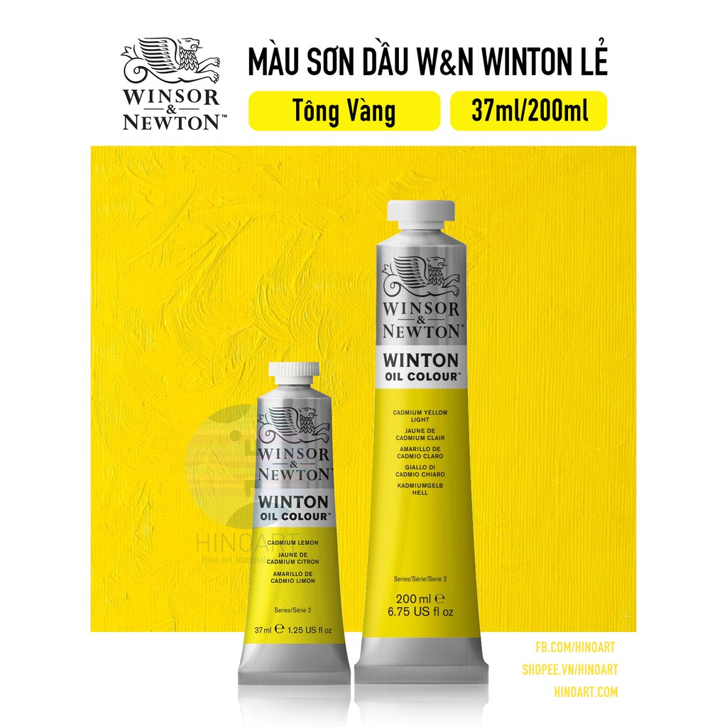 Sơn dầu WINSOR & NEWTON WINTON - tuýp 37ml/ 200ml