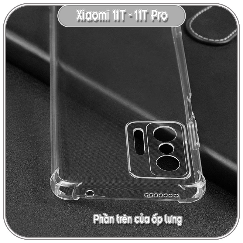 Ốp lưng cho Xiaomi 11T - 11T Pro TPU Trong Suốt Che Camera