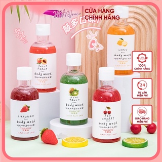 [Siêu Đã] Tẩy Tế Bào Chết Trái Cây Tươi / Body Yesnow 260ml- YIMIAOSI sữa tắm