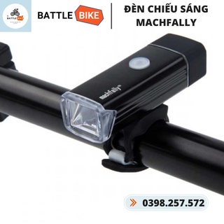 Đèn chiếu sáng xe đạp machfally siêu sáng