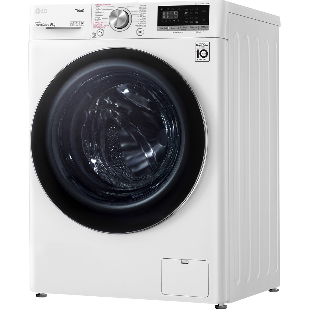 MIỄN PHÍ VẬN CHUYỂN LẮP ĐẶT - Máy giặt LG Inverter 9 kg FV1409S2W