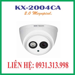 Camera dome 4 in 1 hồng ngoại 2.0 megapixel kbvision kx-2004ca