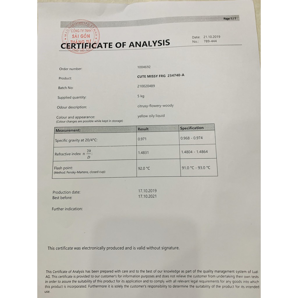 Tester Thử Mùi 1ML Tinh Dầu Nước Hoa Dubai Quốc Tế Uy Tín Chất Lượng Tại HCM