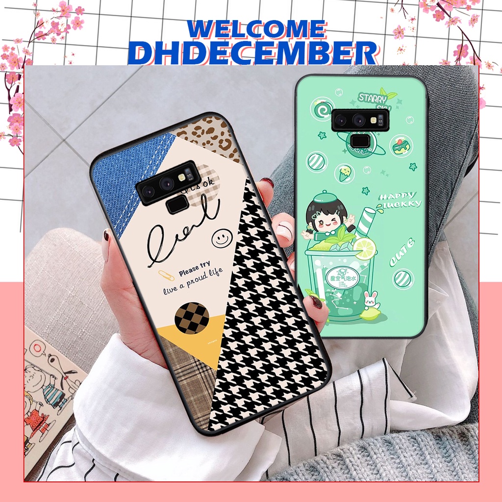 Ốp lưng Samsung  NOTE 9 in hình nice ,good luck happy ốp xinh viền dẻo đẹp chất