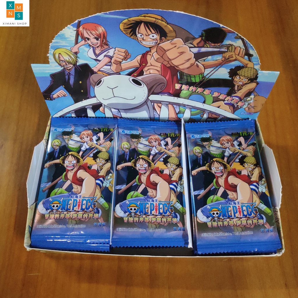 14 Mẫu Set 5 Ảnh Thẻ Nhân Phẩm One Piece Pack Card In Hình Nhân Vật Anime Off Wano Quốc Film: Red Chibi - Đảo Hải Tặc