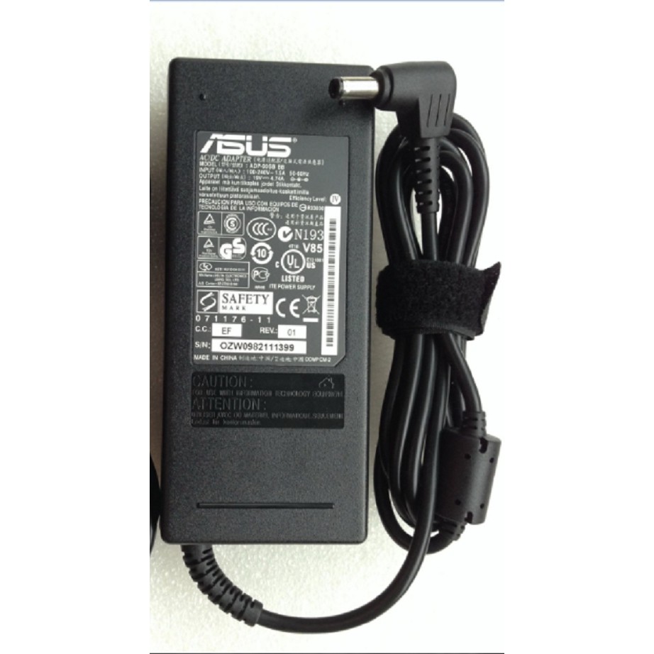 Hàng Zin, Sac Laptop Asus 19V - 4.74A, 90W, Original