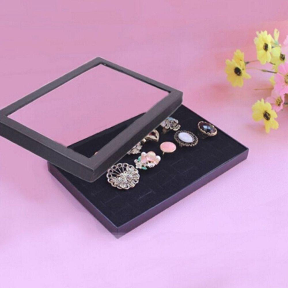 Hộp Nhung Đựng Nhẫn Trưng Bày Thời Trang Phổ Biến