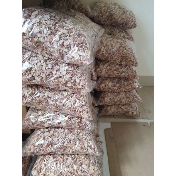 Hành ta thái lát sấy khô đóng gói quy cách  500g/gói