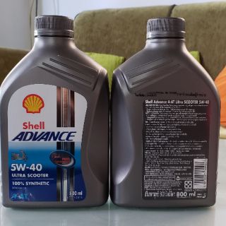 nhớt shell advance ultra tay ga 5w40