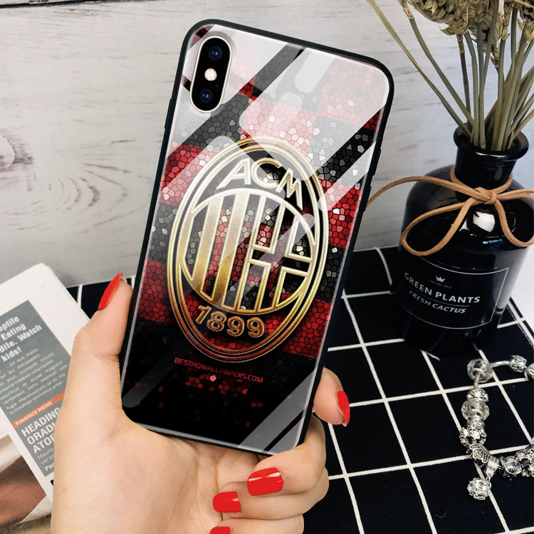 Ốp Cao Cấp In Hình ACMilan NIXON Iphone 6S/6S Plus/7/7Plus/8/8Plus/X/Xs/Xs Max/11/11 Promax/12/12 Promax