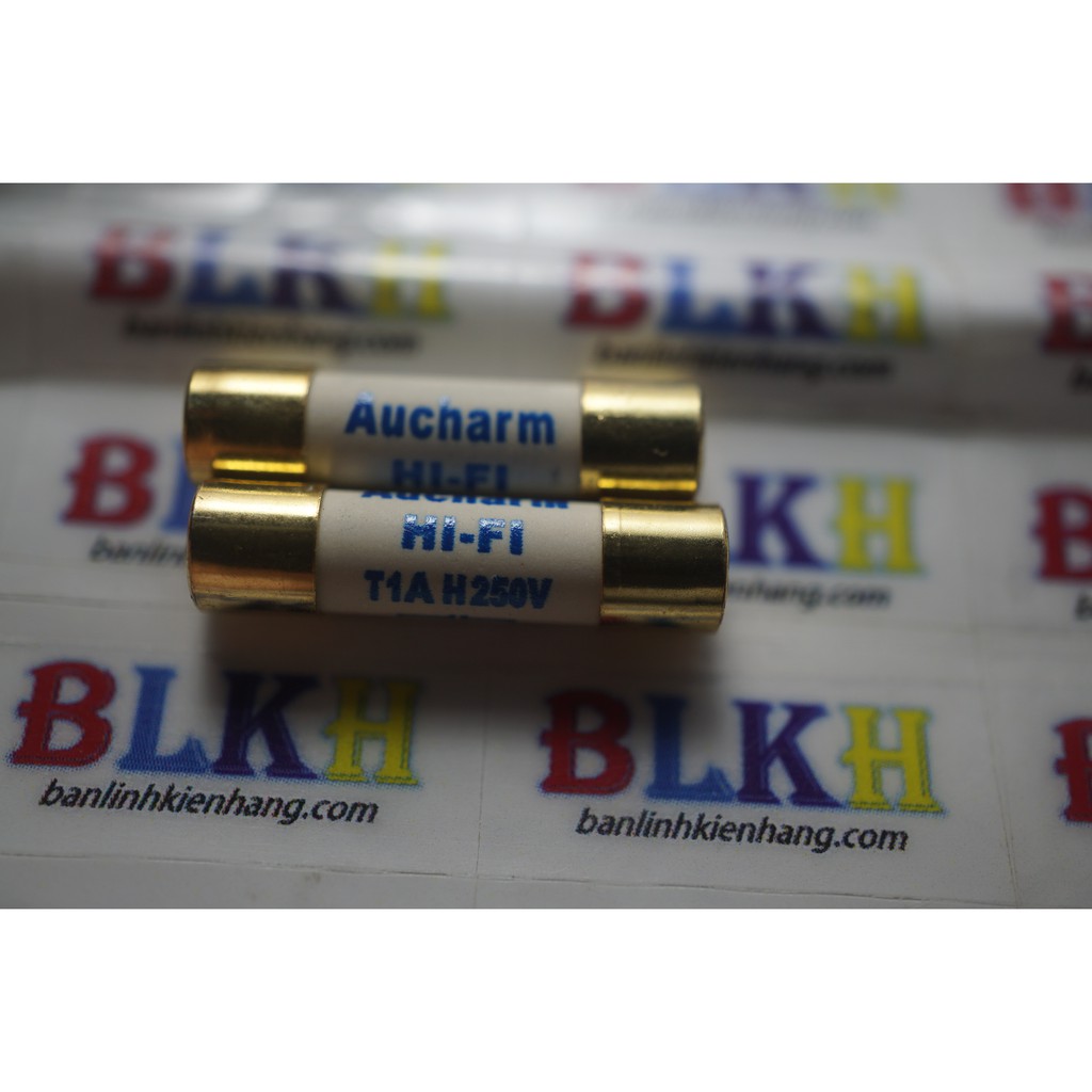 Cầu chì âm thanh HIFI 5x20 1A chính hãng Aucharm / Rod Rain
