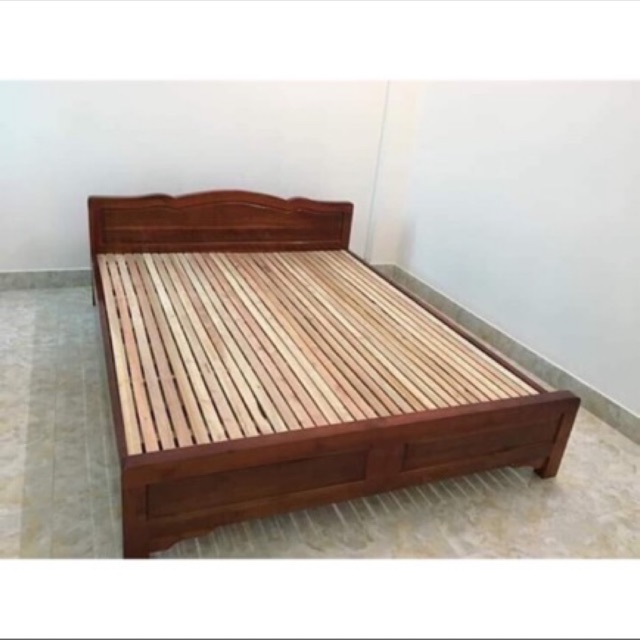 Giường gỗ keo tràm - giường gỗ xoan ta