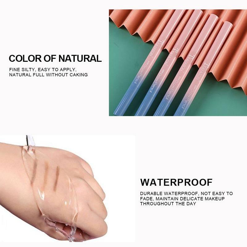 Bút chì kẻ lông mày hai đầu lâu trôi chống thấm nước siêu mịn