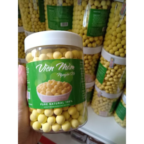 1kg Viên Mầm Đậu NÀnh Nguyên Xơ ( tăng vòng 1 , đẹp da ...) - có chứng nhân ATVSTP