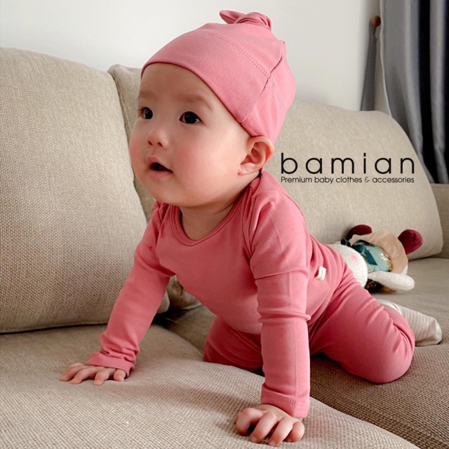Bộ quần áo Bamian-babyboo