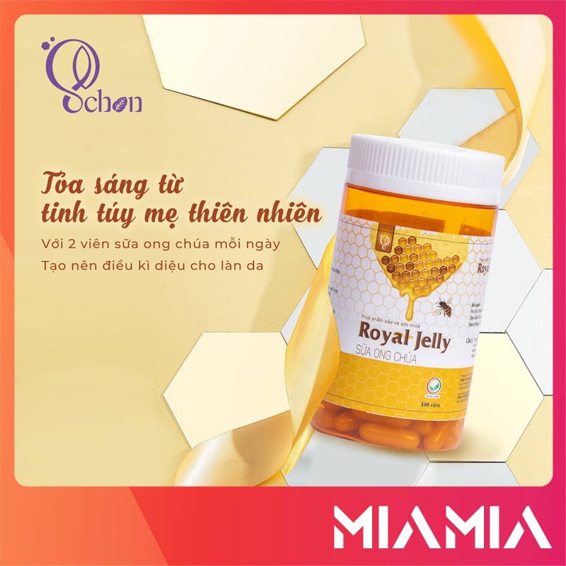 Viên Uống Sữa Ong Chúa Schon Royal Jelly chính hãng 100 viên - 8936067761283