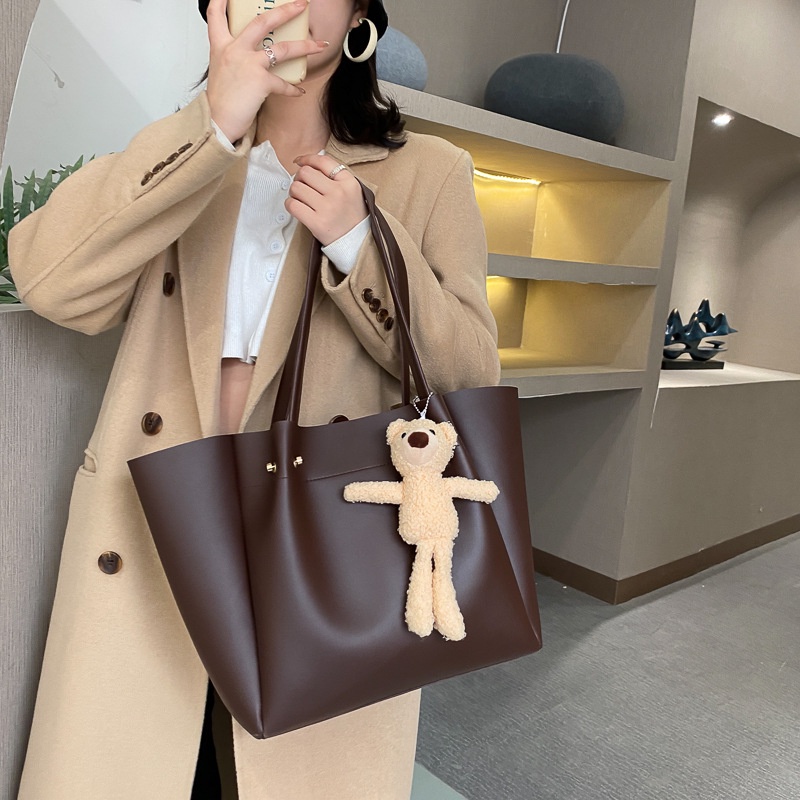 Túi Tote Đeo Vai / Kẹp Nách Cỡ Lớn Phong Cách Retro Thời Trang Mùa Thu 2020 Hàng Mới FT7118