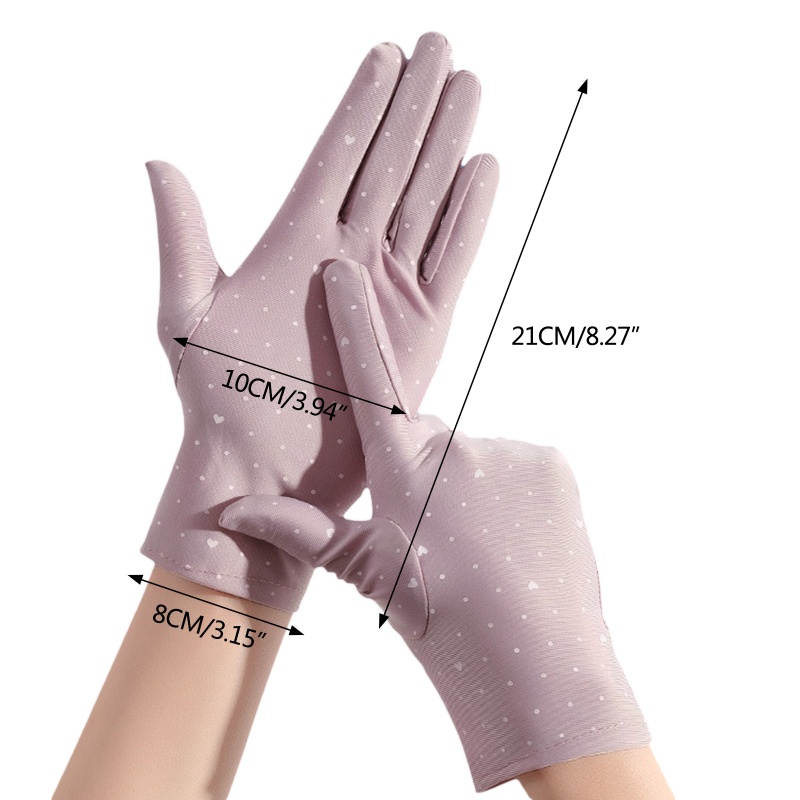 Găng Tay ONERI Màu Trơn Thoáng Khí Bảo Vệ Toàn Ngón Cho Người Lớn