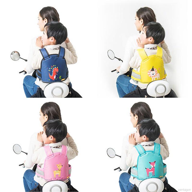 Dây đai an toàn chống ngã cho bé khi đi xe máy