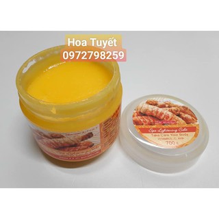 Muối tắm tẩy tế bào chết Carebeau Spa Lightening Salt Hương Nghệ 700g