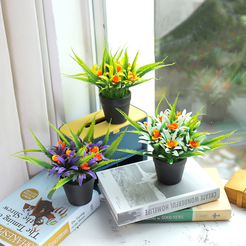 Chậu Cây Bonsai Giả Trang Trí Nội Thất