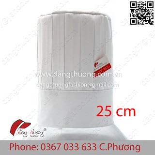[HÀNG CÓ SẴN] [SHIP HỎA TỐC] Mũ nón bếp trưởng bằng vải cho nhà hàng, khách sạn, quay phim quảng cáo