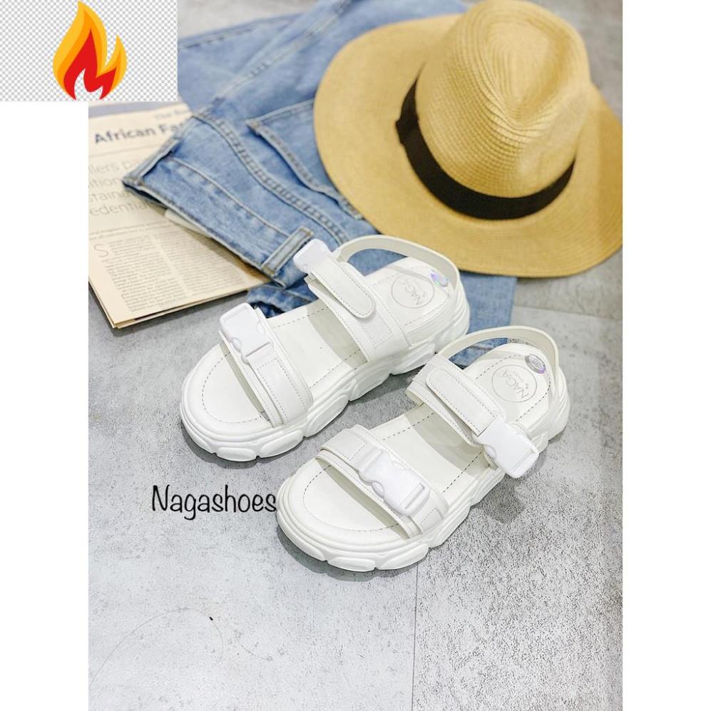 GIÀY SANDAL THỂ THAO NAGASHOES 2 QUAI KHÓA 2P NAS177 -JKB&*